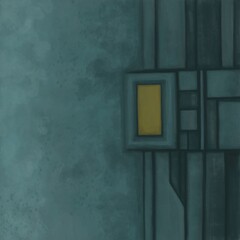 Abstract image for printing - digital painting. The picture is painted by hand on a tablet. © neurostructure