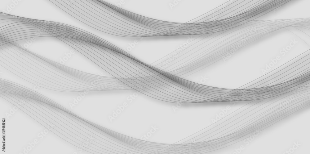 Poster abstract wire mesh. fabric square cells sea wind. vector illustration rolling hills. network structu