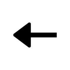 Arrow icon isolated on transparent background.Black arrow symbol for graphic element