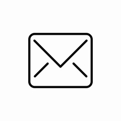 mail letter icon sign vector