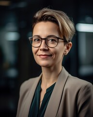 Confident businesswoman portrait. (1)