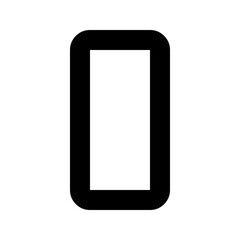 Abstract blurred number zero graphic element