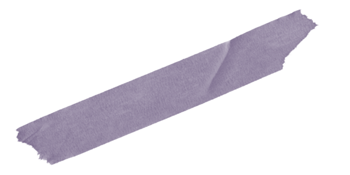 A digitally rendered image of a long rectangular shape in a muted purple color against black background