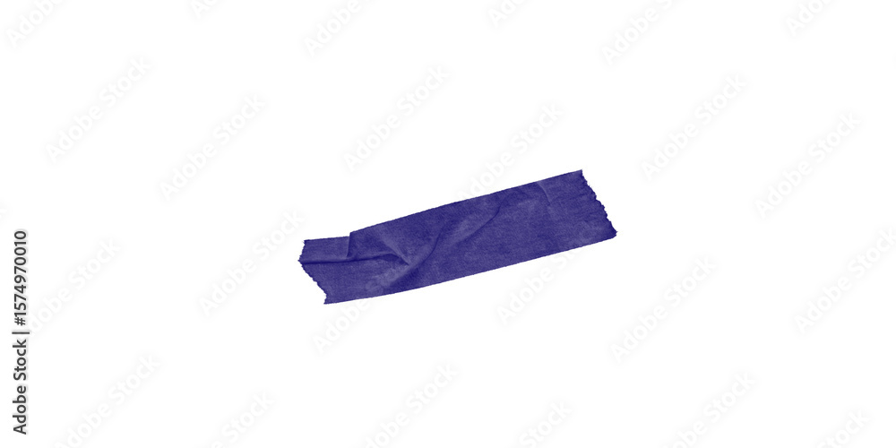 Poster a dark blue rectangle shape in a black background with a slightly irregular edge on the rectangle sh