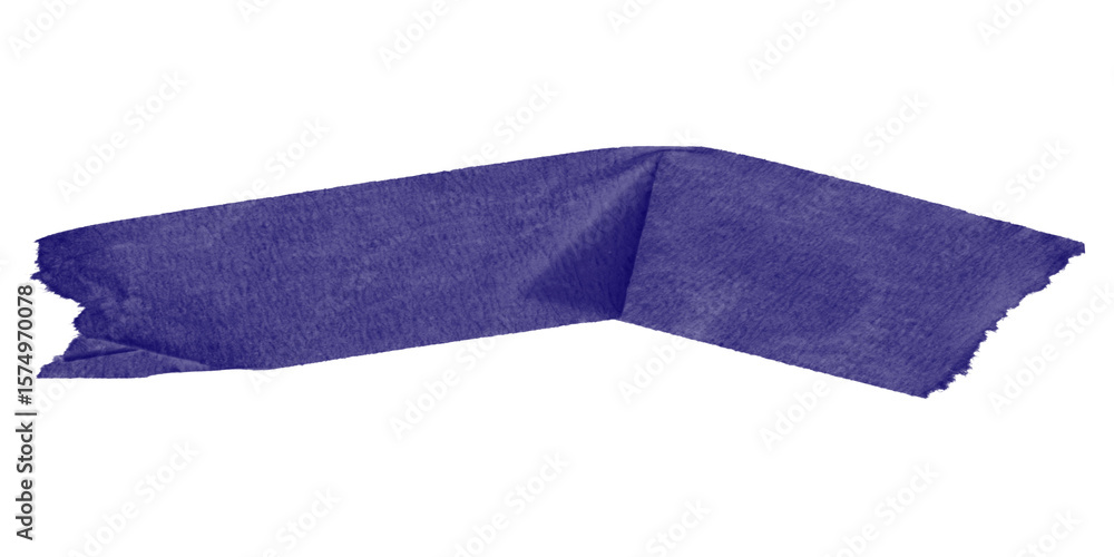Poster a dark blue shape with jagged edges against a stark black background in a simple abstract design