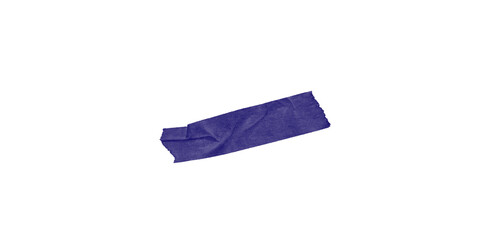 A dark blue rectangle shape in a black background with a slightly irregular edge on the rectangle...