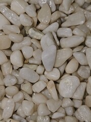 White Aquarium Stones 
