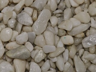 White Aquarium Stones 