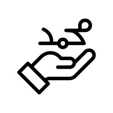 Muhammad hand Icon