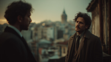 Two Brothers Talking