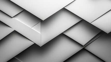 Bright Geometric Composition with Depth — Abstract Background for Modern Design