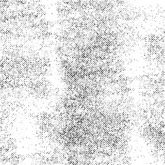 Faded grunge halftone pattern with black dots and worn detail. Ideal for urban designs, grunge posters, or raw graphic styles with edge.
