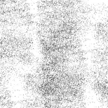 Faded grunge halftone pattern with black dots and worn detail. Ideal for urban designs, grunge posters, or raw graphic styles with edge.
