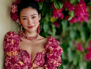Floral portrait