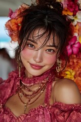Floral portrait