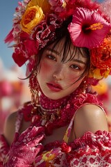 Floral portrait