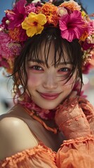 Floral portrait