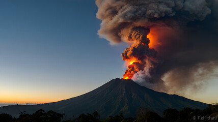 volcano Acatenango Sunrise
