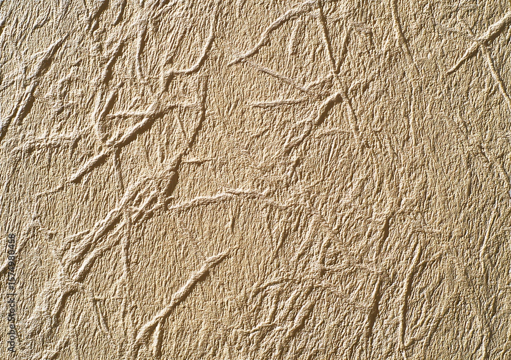 Poster textured surface with a wrinkly pattern