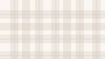 Geometric beige plaid print in pastel tones, vector background
