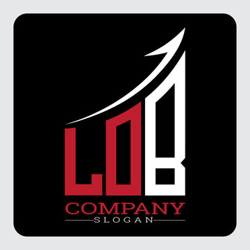 LDB logo design, LDB Company Logo Design Growth vector, LDB Upward Arrow Business Success Logo vector, LDB Corporate Branding Logo, LDB simple and modern logo, LDB business finance logo design, etc.