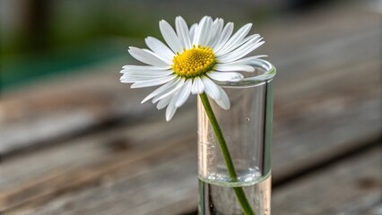 daisy in a vase