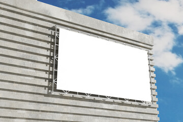 Outdoor Building Billboard Mockup for showcasing your design to clients