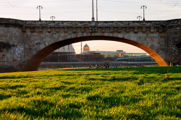 Dresden in the evening