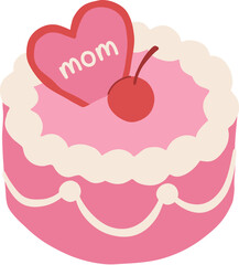 Cute Cake For Mother Day