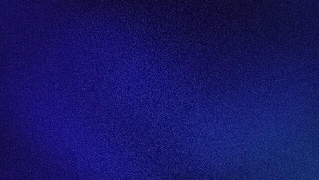 A serene 4K abstract background with a blurred, grainy texture, showcasing rich blue and deep indigo hues, ideal for elegant digital designs