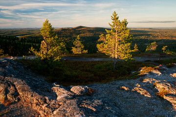 evening mood in finland