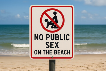 Public sex is forbidden in outdoor areas by law and regulation.