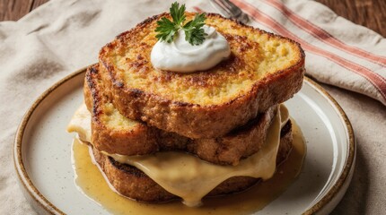 Bundas Kenyer Hungarian Savory French Toast