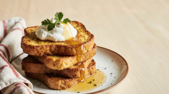Bundas Kenyer Hungarian Savory French Toast