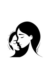 Artwork, Mother, Daughter, Girl, Woman, Childhood, Inner Child, Trauma, Love, Women, Vector