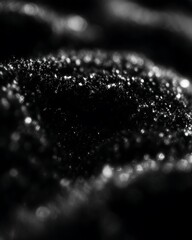 Abstract Monochrome Texture with Sparkling Highlights