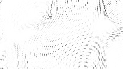 Halftone Dot Wave Pattern for Website Backgrounds, Modern Posters, Business Presentations, Digital Art, and Clean Graphic Design Projects