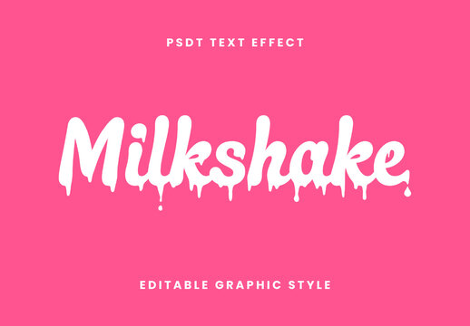 White Rounded Dripping Script Font Melting Playful Cursive Text Effect