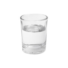 glass of water isolated