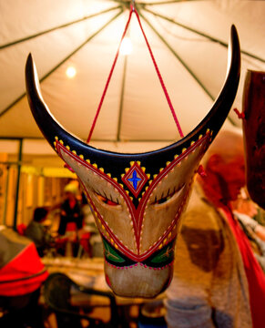 Carnival mask, Ottana village, Sardinia, Italy