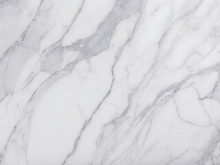 Obraz premium High-Resolution White Marble Texture Background with Natural Veining - Elegant Stone Pattern for Design Projects