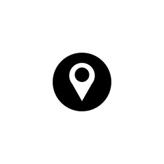 Location icon. Pinpoint location icon