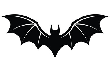 vampire bat wings vector icon
