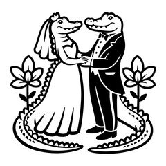 Wedding Alligators