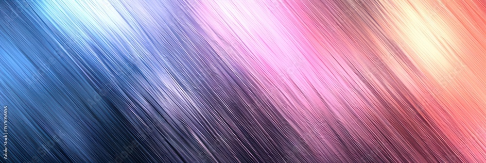 Aufkleber close-up of a textured background featuring a metallic matte gradient with a shiny surface