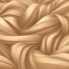 Abstract golden flowing lines and waves