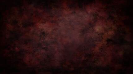 Burgundy and golden textured painted canvas