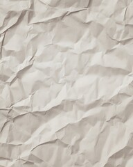 Crumpled paper background with neutral tone