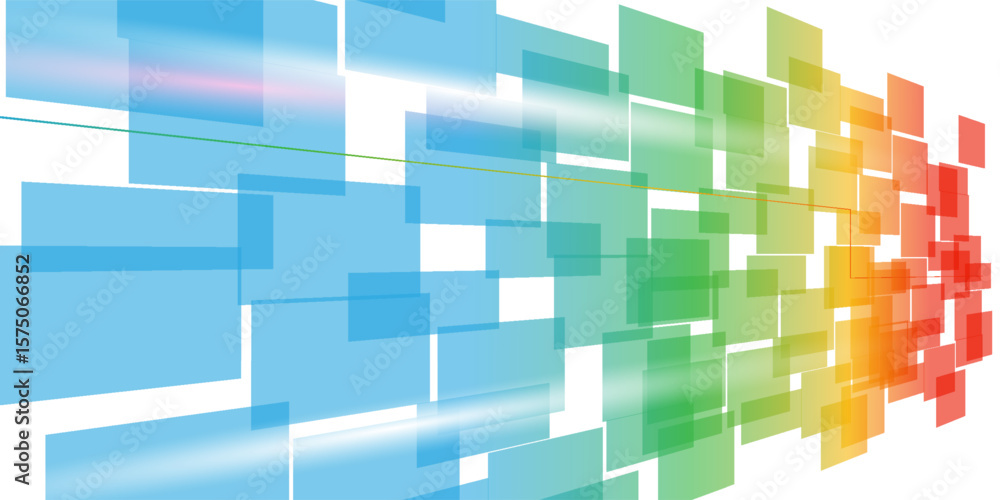 Aufkleber background design of lines or rectangular boxes with light overflows