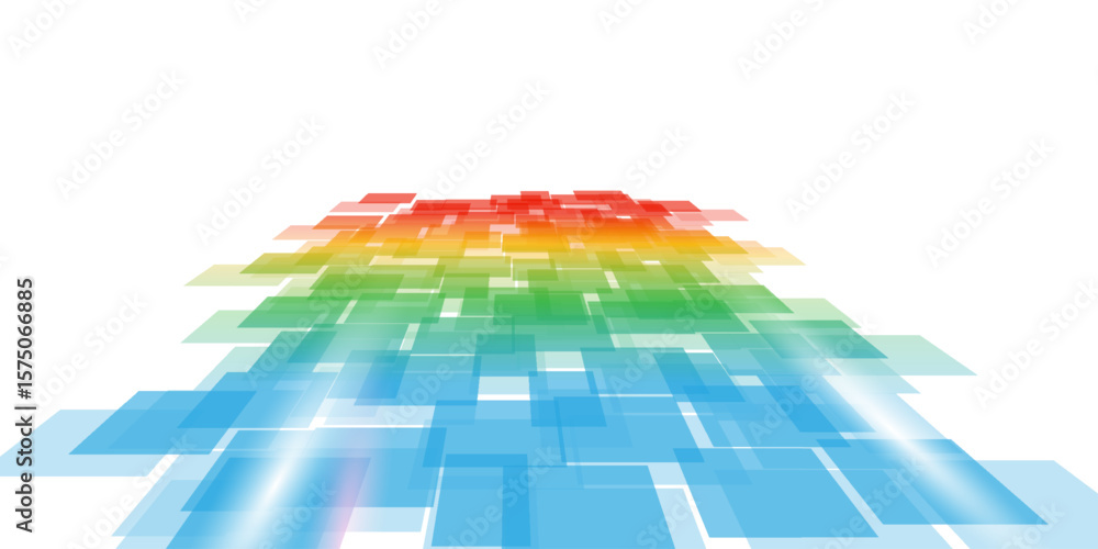 Aufkleber background design of lines or rectangular boxes with light overflows